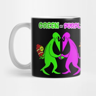 Green vs Purple Mug